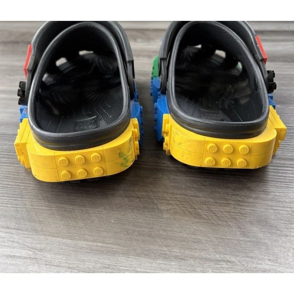 Crocs x LEGO Classic Clog Black Masterbrand Creativity Mens Size 10